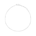 Beginnings Fine Trace and Ball Chain Anklet