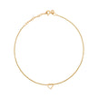Beginnings Slip-On Heart Anklet