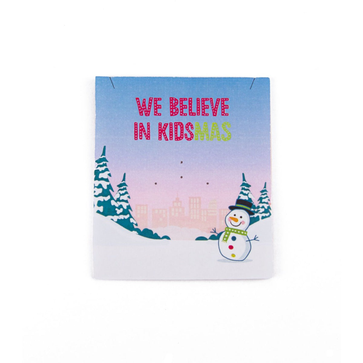 Beginnings Kidsmas Snowman Pin