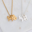 King Charles Spaniel Personalised Silver Dog Tag Necklace