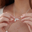 Labradoodle Personalised Silver Dog Tag Necklace