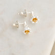 Lily Of The Valley Silver & Gold Vermeil Drop Earrings
