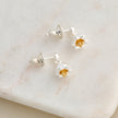 Lily Of The Valley Silver & Gold Vermeil Drop Earrings