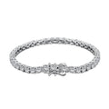 Luxe Sterling Silver 4mm Tennis bracelet