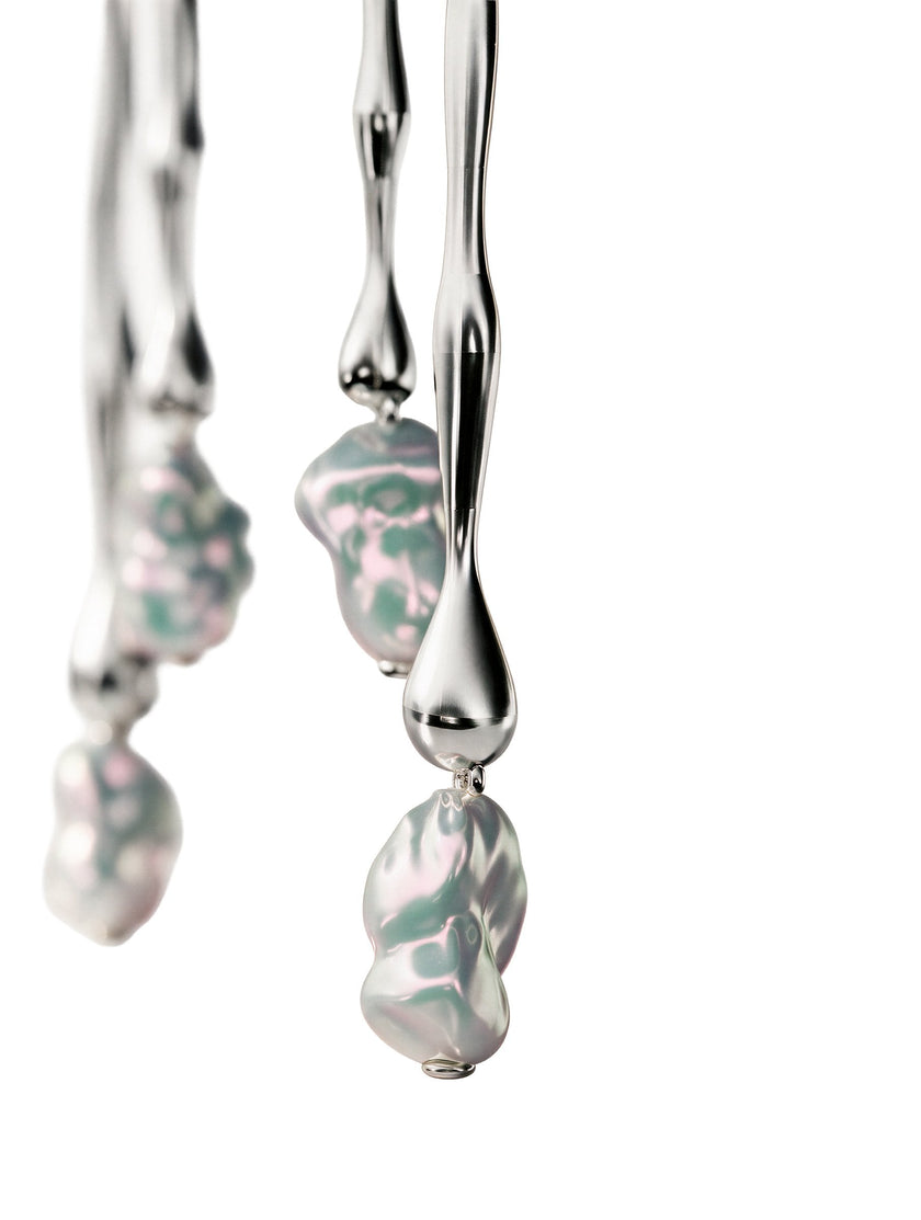 Melia Pearl Drops | Plata de ley