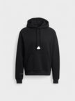Center Logo Hoodie Black