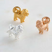 Maltipoo Silver Dog Charm