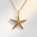 Maxi Gold Starfish Necklace