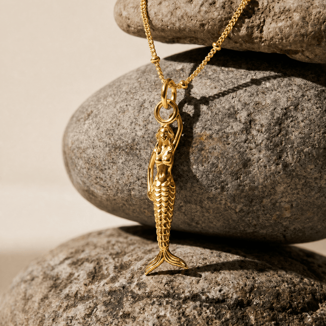 Maxi Meerjungfrau Goldkette - Zennor