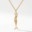 Maxi Mermaid Gold Necklace - Zennor