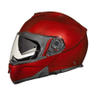 Daytona Glide Modular Motorcycle Helmet - DOT & ECE Approved, Bluetooth Ready, Dual Visor, Men/Women/Youth - Black Cherry
