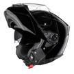 Daytona Glide Modular Motorcycle Helmet - DOT & ECE Approved, Bluetooth Ready, Dual Visor, Men/Women/Youth - Hi-Gloss Black
