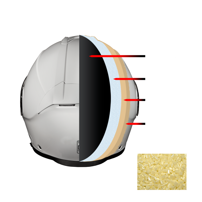 Daytona Glide Modular Motorcycle Helmet - DOT & ECE Approved, Bluetooth Ready, Dual Visor, Men/Women/Youth - Hi-Gloss White