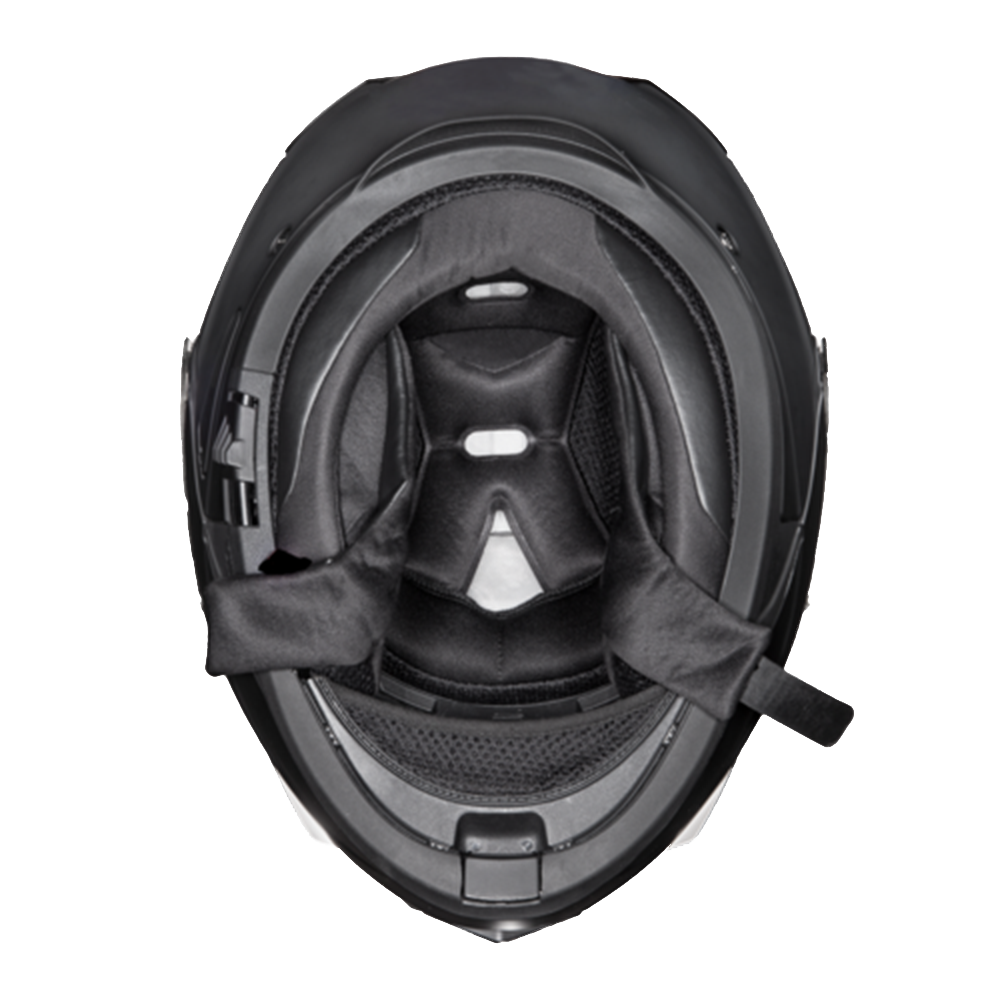 Daytona Glide Modular Motorcycle Helmet - DOT & ECE Approved, Bluetooth Ready, Dual Visor, Men/Women/Youth - Hi-Gloss White