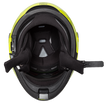 Daytona Glide Modular Motorcycle Helmet - DOT & ECE Approved, Bluetooth Ready, Dual Visor, Men/Women/Youth - Fluorescent Yellow