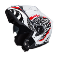 Daytona Glide Modular Motorcycle Helmet - DOT & ECE Approved, Bluetooth Ready, Dual Visor, Men/Women/Youth - W/ Phoenix