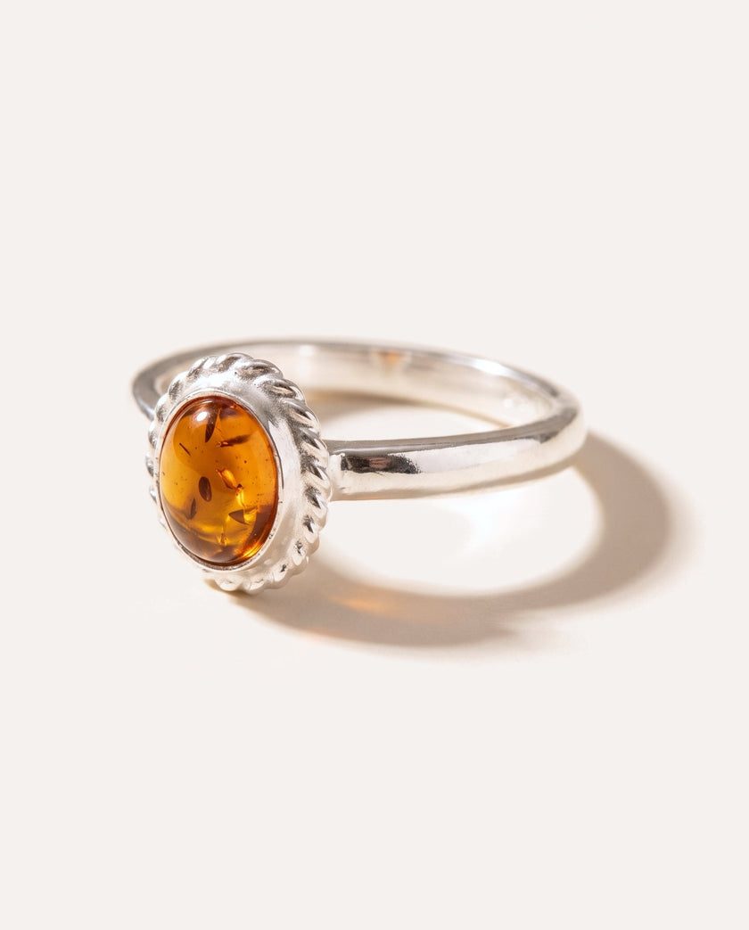 Mini Amber Quintessence Ring