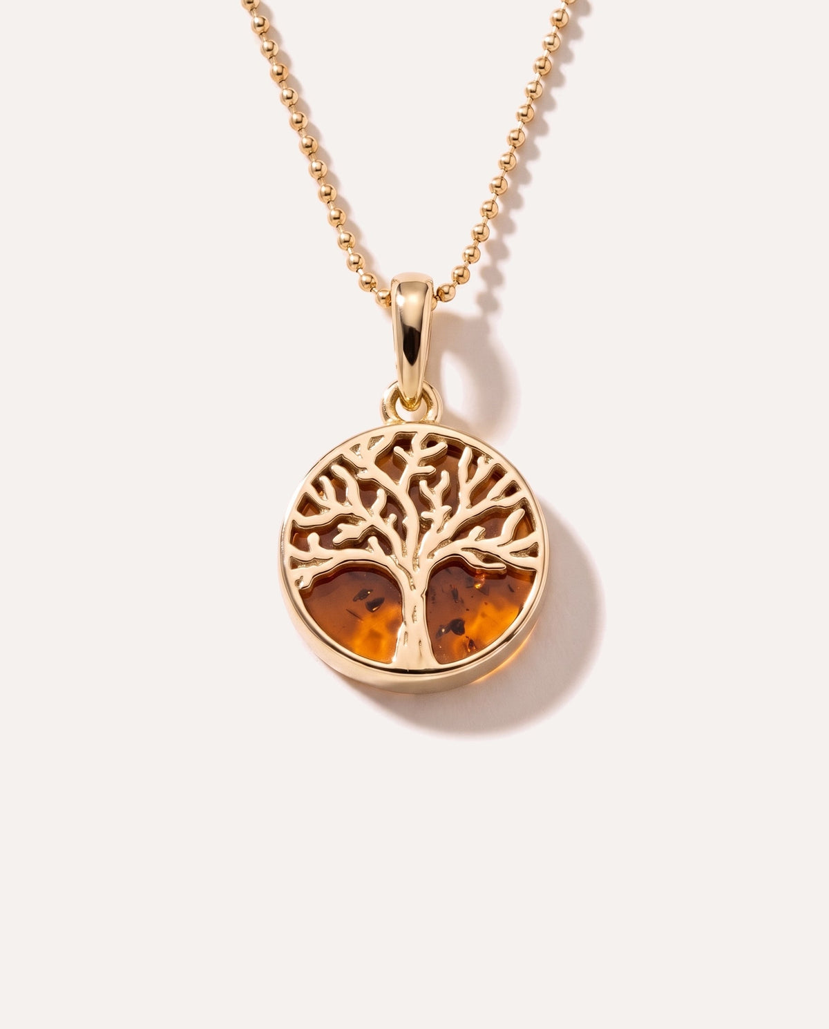 Mini ciondolo Albero della Vita placcato oro