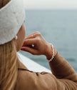 Pulsera Clásica de Perlas Irregulares