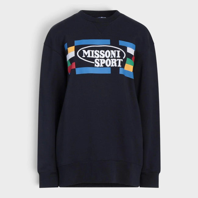 Legacy Logo Sweatshirt Navy Multicolour