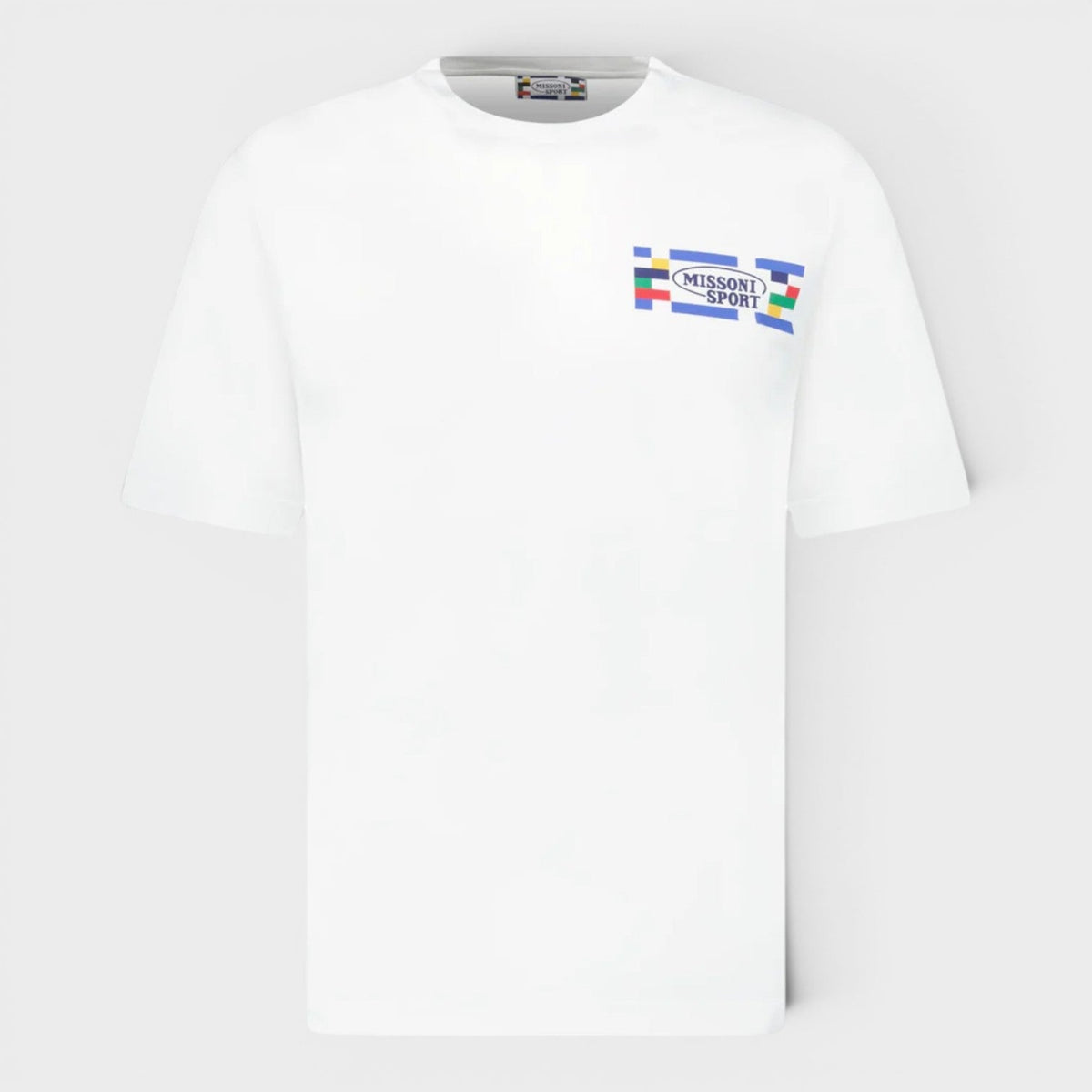 Sport Logo Crewneck T-Shirt White