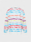 Missoni Printed Crewneck Sweatshirt Multi White