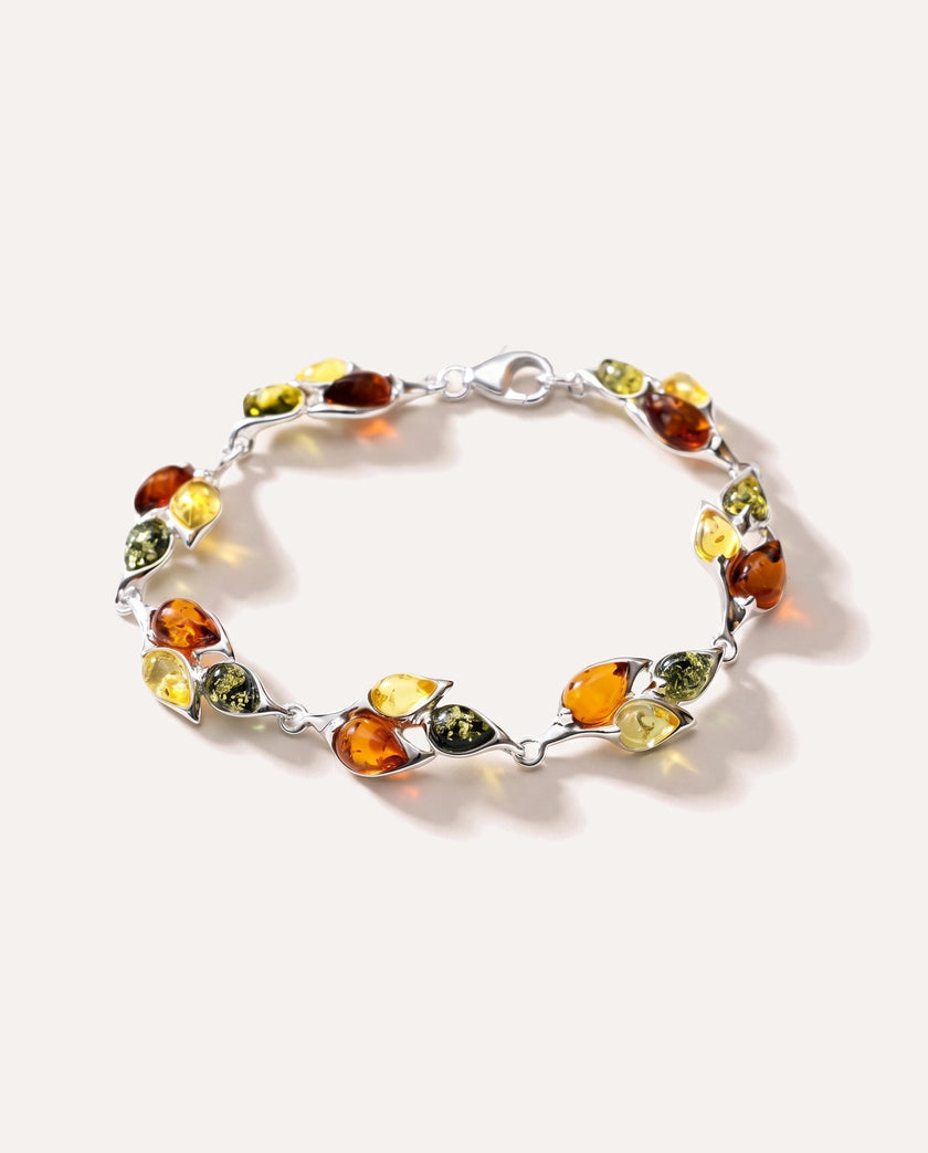 Bracciale a catena multicolor 