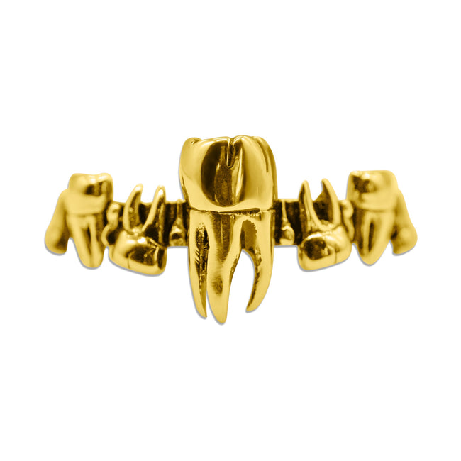 Gold Teeth Of The Taken Ring
