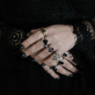 Bague en or avec pierre précieuse noire Drusilla