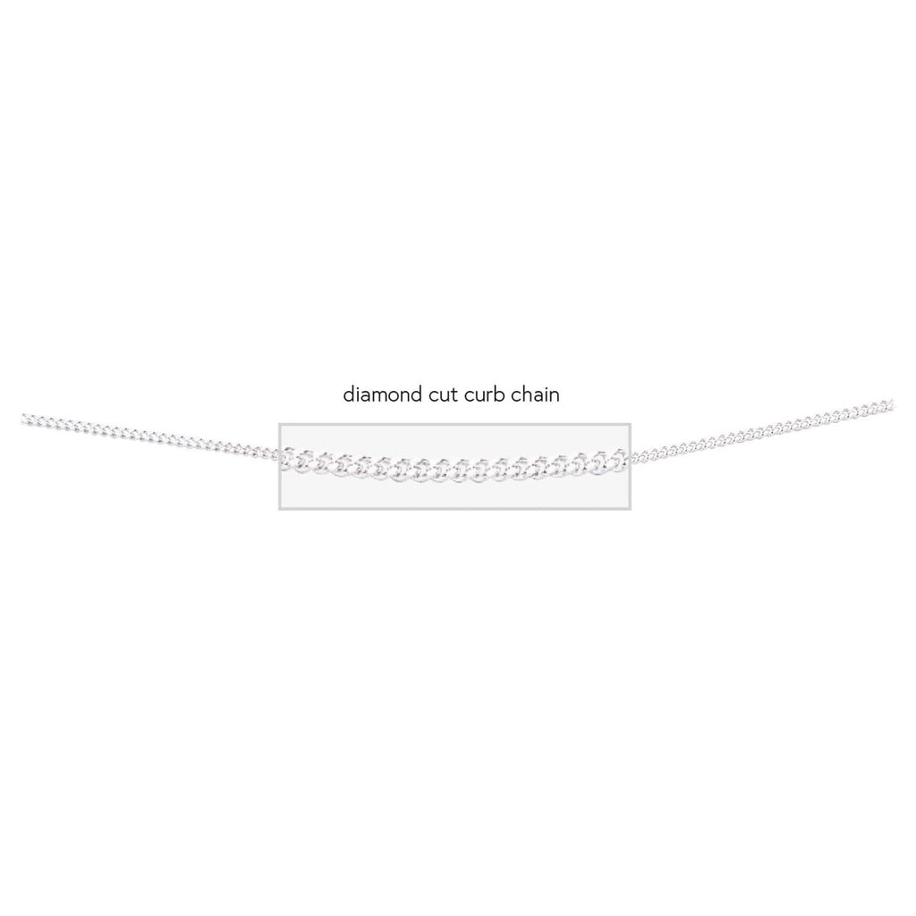 Beginnings Diamond Cut Curb Chain