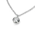 Beginnings Solitaire Necklace with Cubic Zirconia