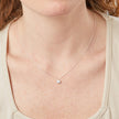 Beginnings Solitaire Necklace with Cubic Zirconia