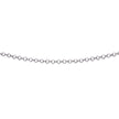 Beginnings Rhodium Plated Belcher Chain with Extender 56cm-61cm