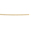 Beginnings Plated Curb Chain with Extender 56cm-61cm
