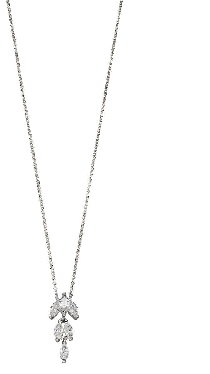 Beginnings Cubic Zirconia Marquise Pendant