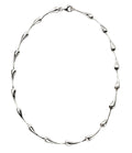 Beginnings Organic Shaped Droplet Necklace 42cm