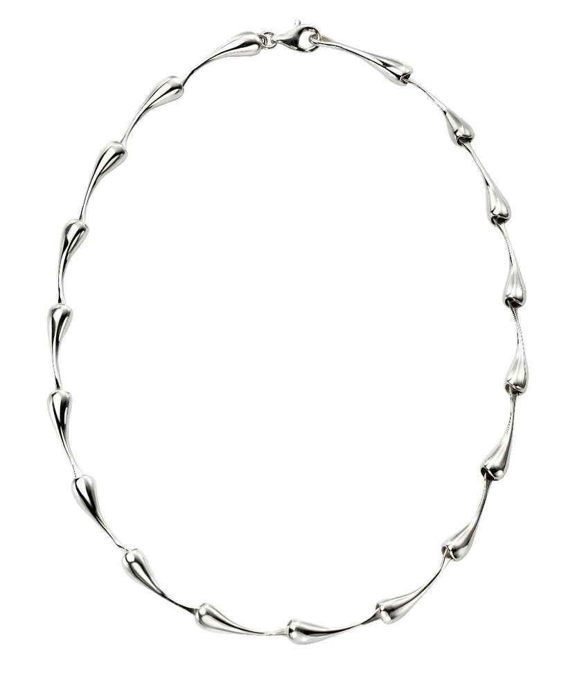 Beginnings Organic Shaped Droplet Necklace 42cm