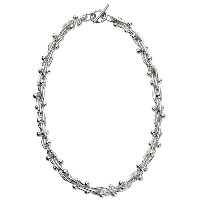 Beginnings Mexican Style Ball and Bar Necklace