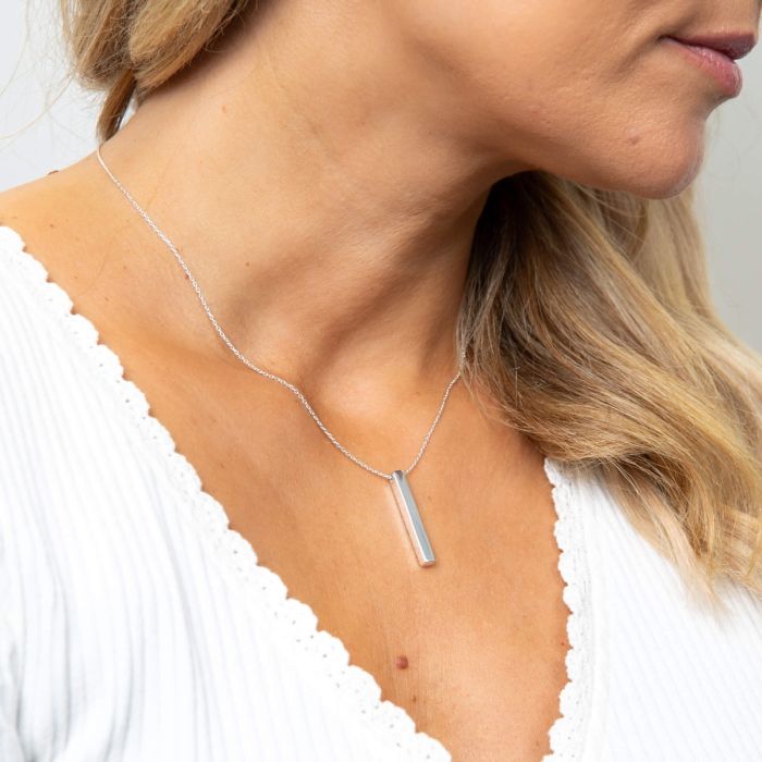 Beginnings Vertical Bar Necklace