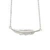 Beginnings Small Feather Necklace