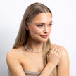 Diamonfire Baguette- und runder Zirkonia-Ring