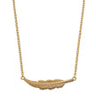 Beginnings Small Feather Necklace
