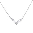 Diamonfire V Shaped Zirconia Necklace