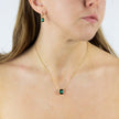 Beginnings Elongated Octagon Crystal Necklace