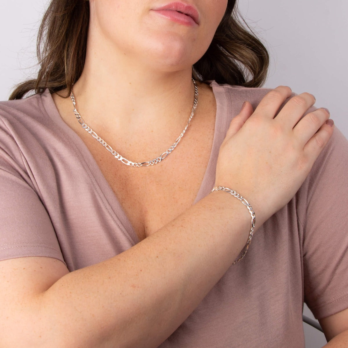 Beginnings Heavyweight Figaro Chain Bracelet