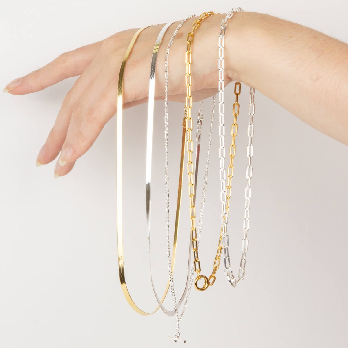 Beginnings Open Link Charm Carrier Necklace