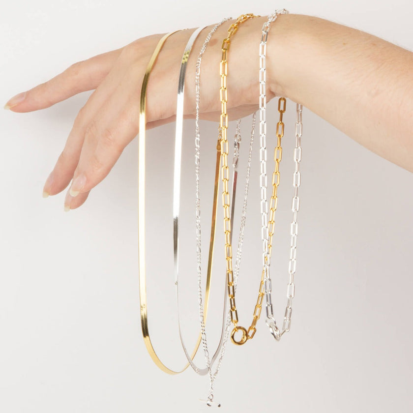 Beginnings Open Link Charm Carrier Necklace