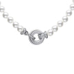 Diamonfire Muschelperlenkette mit Zirkonia-Verschluss
