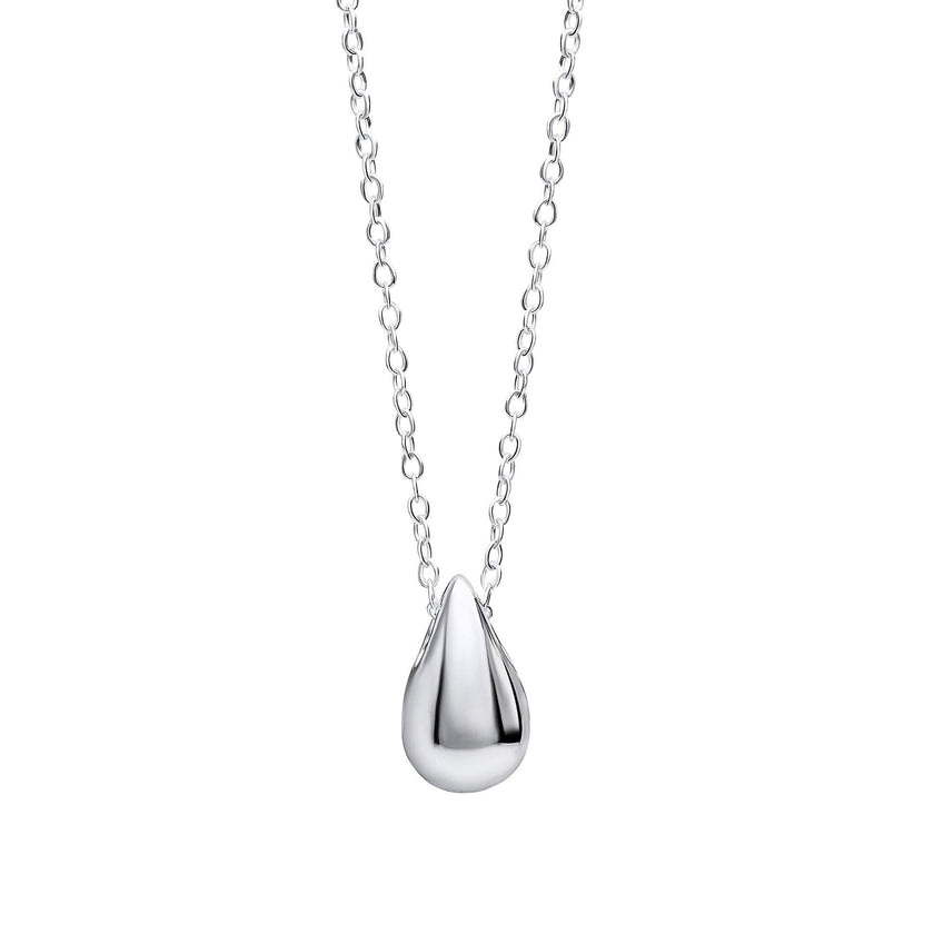 Beginnings Solid Teardrop Necklace