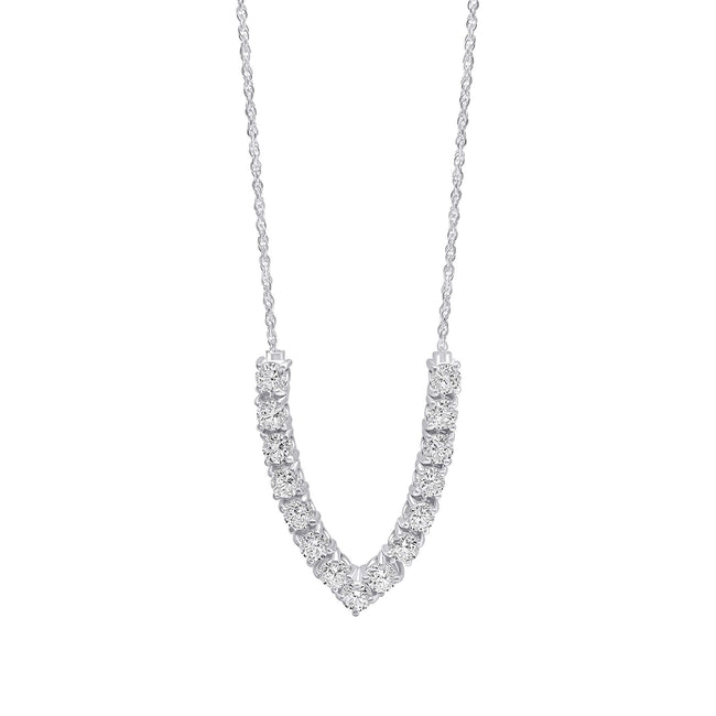 Beginnings V Shape Statement Necklace